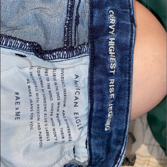 highwaisted distressed skinny jeans - Picture 3 of 6